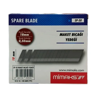 MİMAKS MAKET BIÇAK AĞIZI BÜYÜK SP-50