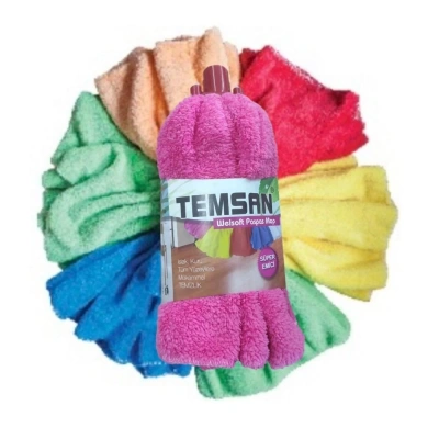 TEMSAN WELSOFT RENKLİ MOP TM-076*60