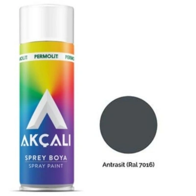 AKÇALI SPREY BOYA ANTRASİT MAT (7016)*12