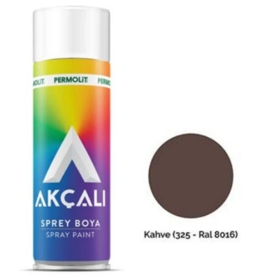 AKÇALI SPREY BOYA KAHVE (325)*12