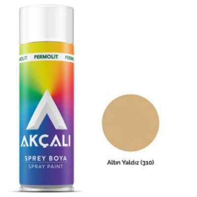 AKÇALI SPREY BOYA METALİK AL.YALDIZ(310)*12