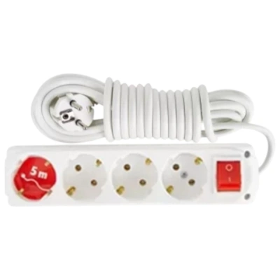 ALMERA 4 LÜ ANAHTARLI 5MT GRUP PİRİZ*24