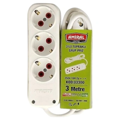 AMİRAL GRUP PRİZ 3 MT*40