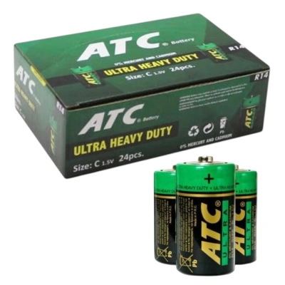 ATC ORTA PİL R14 PVC*20