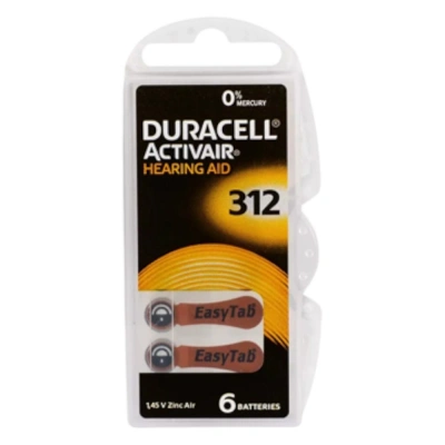 DURACELL KULAKLIK PİLİ 312