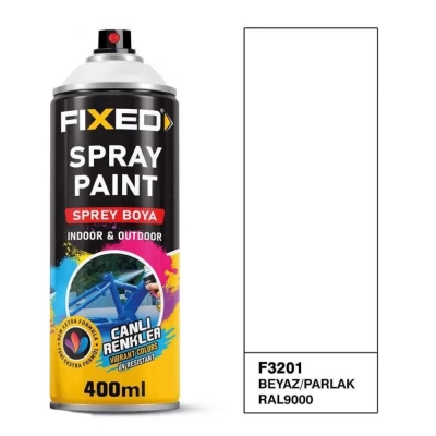 FIXED SPREY BOYA 400 ML BEYAZ F3201*12