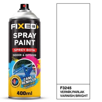 FIXED SPREY BOYA 400 ML PARLAK VERNİK F3245*12
