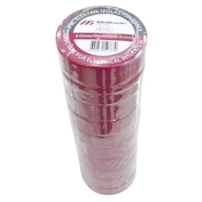 MUTLUSAN İZOLE BANT 10LU KIRMIZI*50