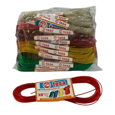 TESA ÇELİK ÇAMAŞIR İPİ 10 MT TM-010*120