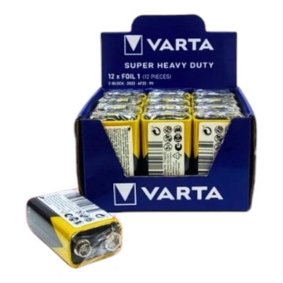 VARTA 9 VOLT PİL (12 AD)*18
