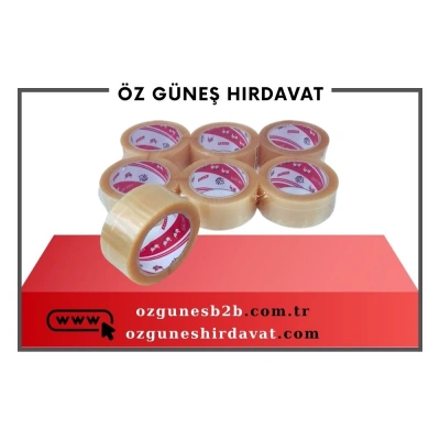 VEGE KOLİ BANDI ŞEFFAF 100 MT*48