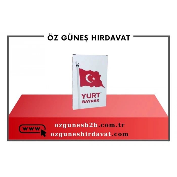 YURT TÜRK BAYRAĞI   50X75*100