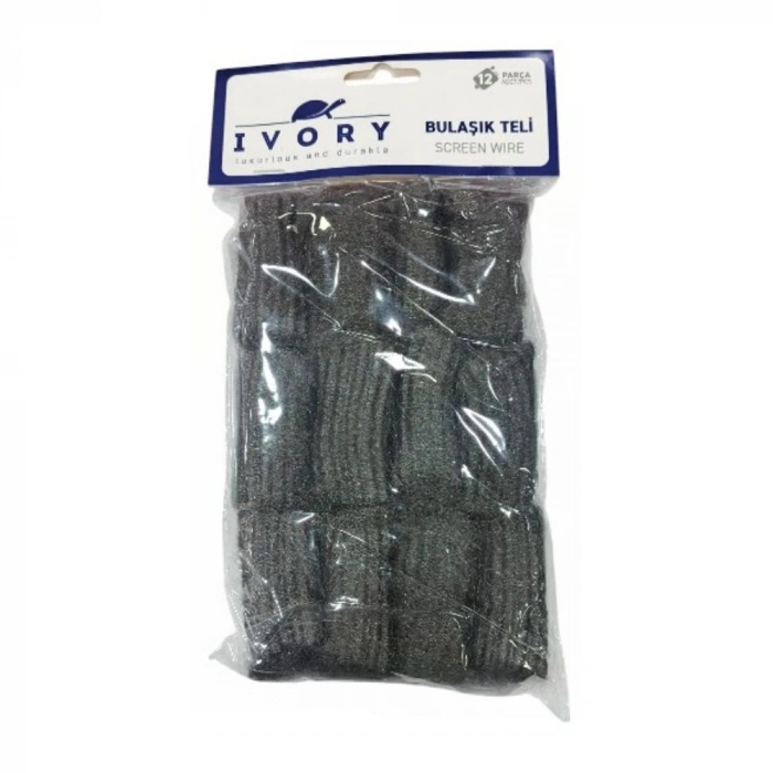 IVORY 12Lİ BULAŞIK TELİ IVO BT11*120