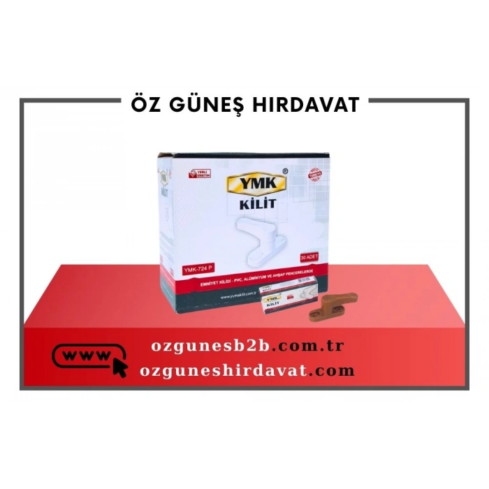 YMK PVC PLASTİK EMN.KİLİT YMK-724P EKO
