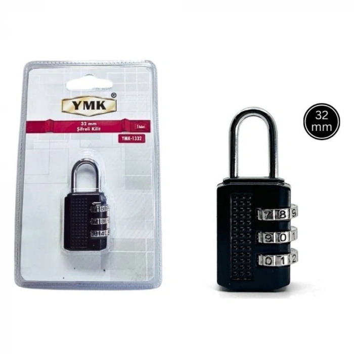YMK 1332 ŞİFRELİ ASMA KİLİT