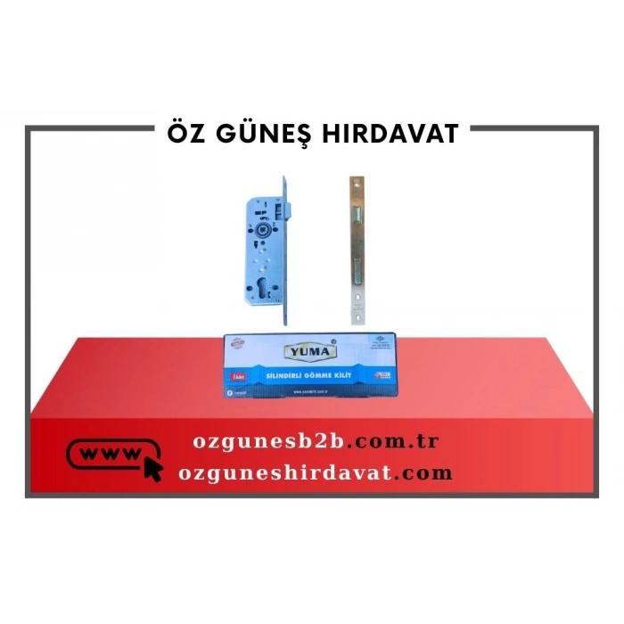 YUMA SİLİNDİR GÖMME KİLİT 35MM YM 635