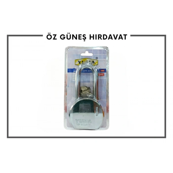 YUMA ÇELİK ASMA KİLİT 65MM YM-1265