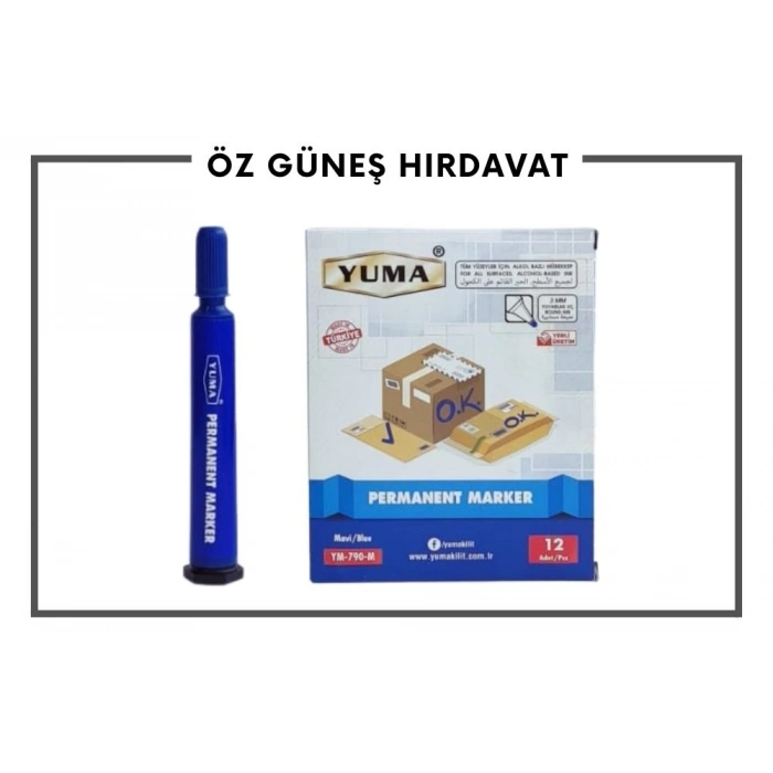 YUMA KOLİ KALEMİ MAVİ YM-790-M