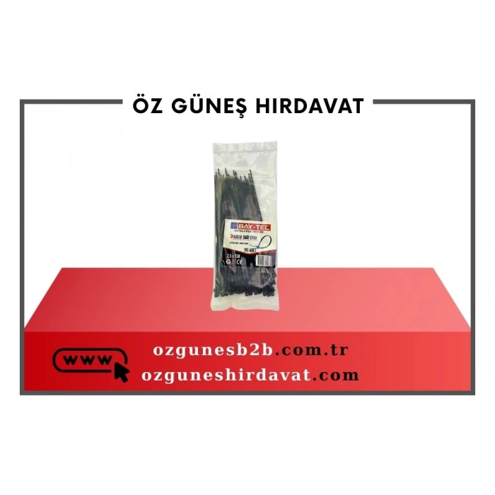 KABLO BAĞI SİYAH 2,5X150MM