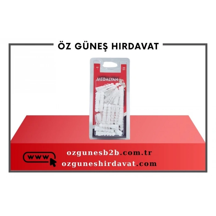 MEDALYAN VAKUMLU DÜBEL NO:7 DL 37
