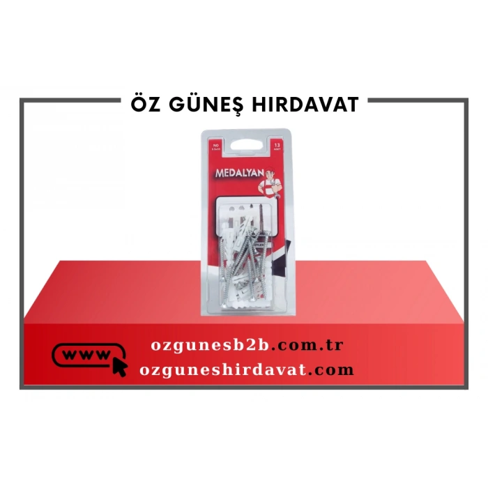MEDALYAN VİDALI DÜBEL 3.5X35 DL 32