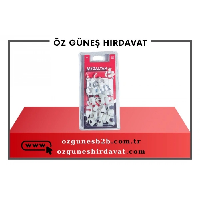 MEDALYAN ÇELİK ÇİVİ KROŞE NO:3 DL 39