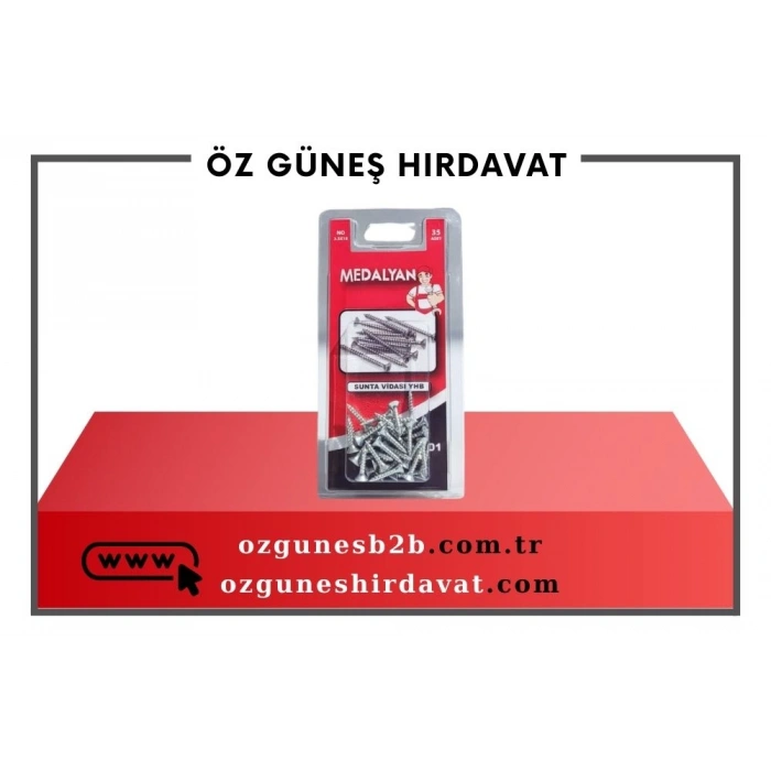 MEDALYAN SUNTA VİDASI 3.5X18 DL 01