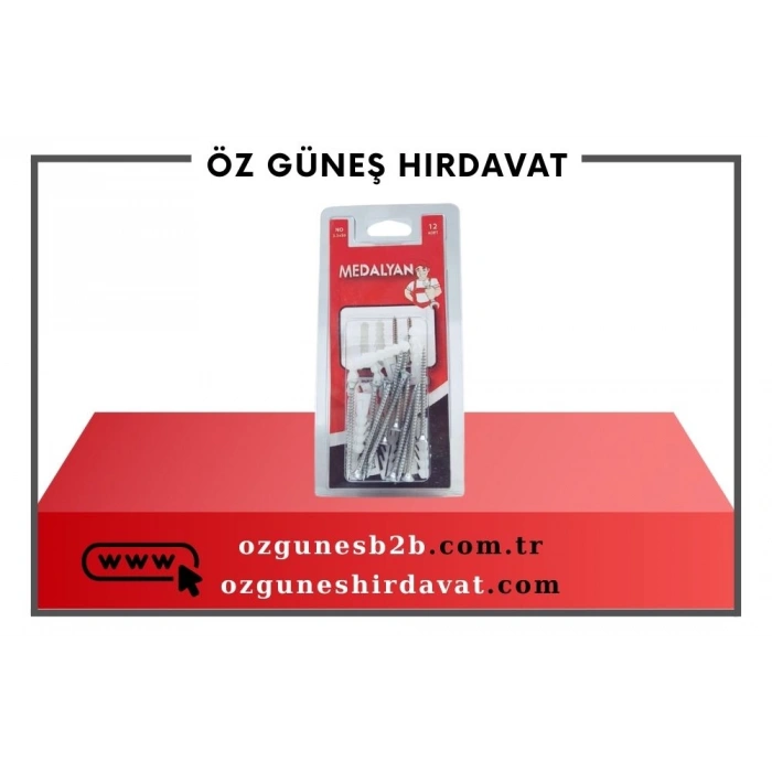 MEDALYAN VİDALI DÜBEL 3.5X50 DL 33