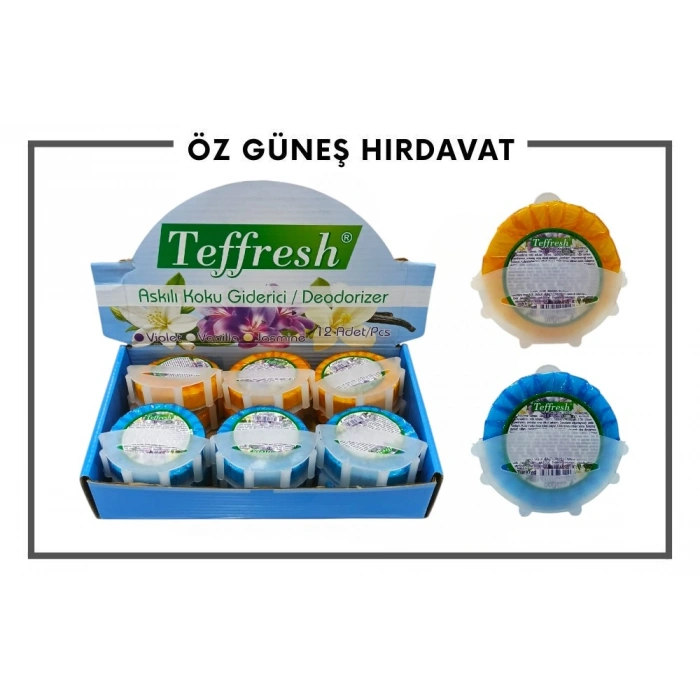 TEFFRESH ASKILI KOKU GİDERİCİ*24