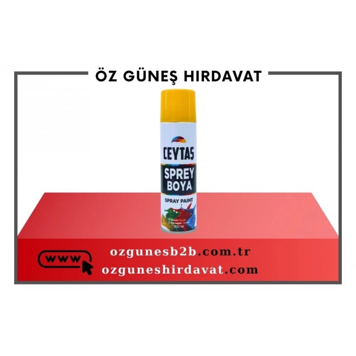 CEYTAŞ SPREY BOYA 200ML.SARI*30