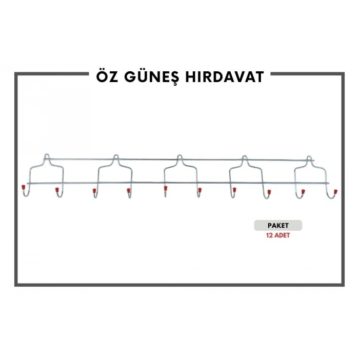 KRAL DUVAR ASKISI METAL 10LU*12