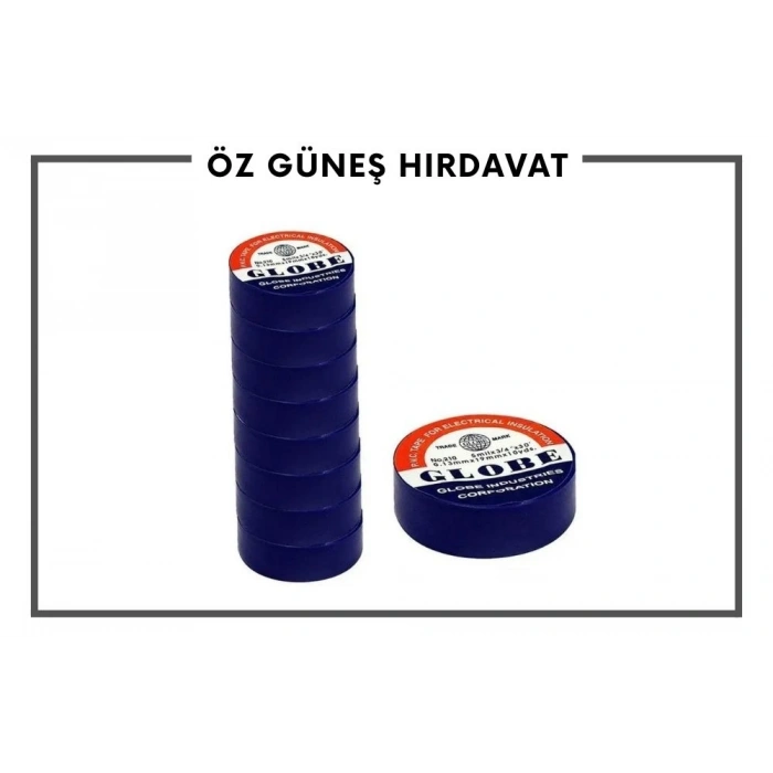 GLOBE İZOLE BANT (10LU) MAVİ*50