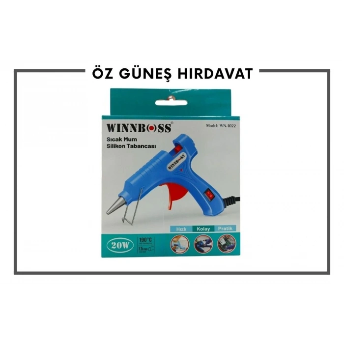 WINNBOSS SİLİKON TABANCA 20W WN 1022