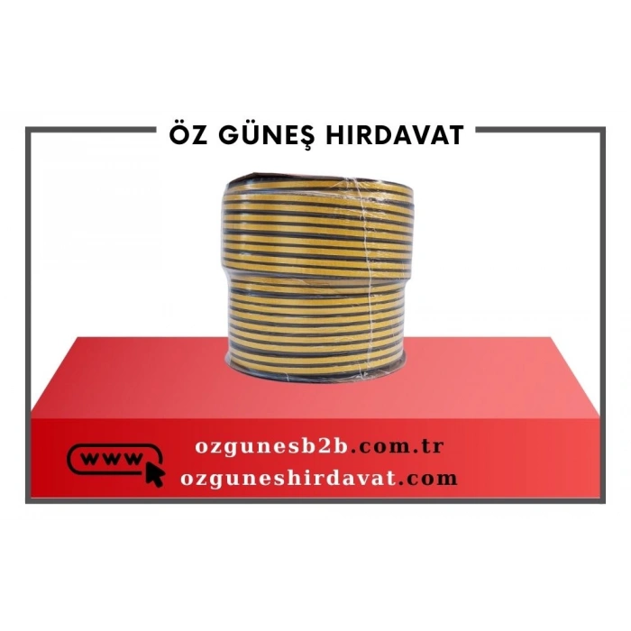 KAUÇUK BANT 100 MT KAHVE F3001*8