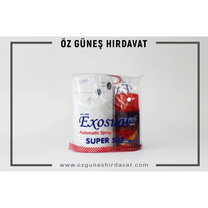 EXOSUAL EKO PAKET SPREY PÜSKÜRTÜCÜ*12