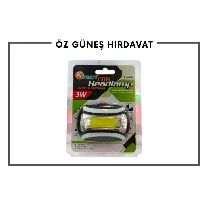 K-SMART KAFA LAMBASI PİLLİ K-4115