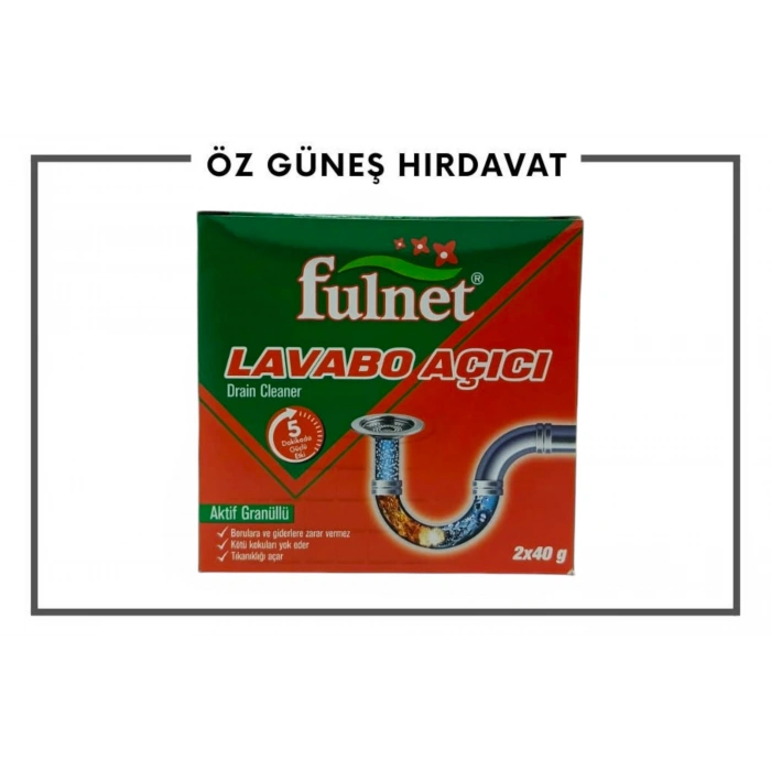 FULNET LAVABO AÇICI 2X40G*44