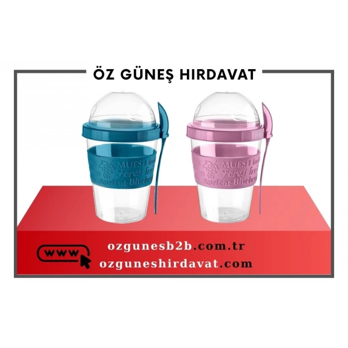 TİTİZ AP-9199 YOĞURT KABI 600 ML*24