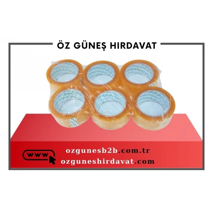 KOLİ BANTI 100 YRD ŞEFFAF*72