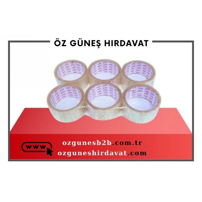 KOLİ BANTI 40 MT ŞEFFAF*144