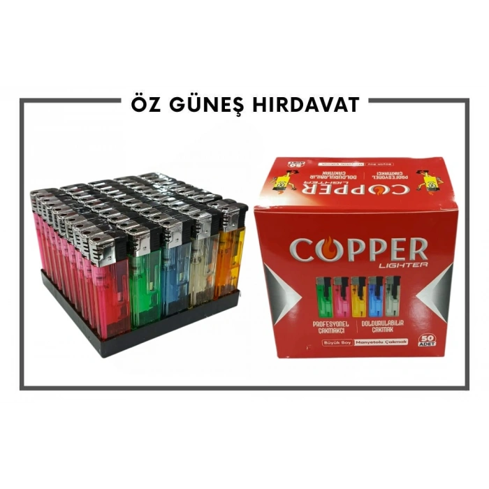 COPPER MANYATOLU UZUN ÇAKMAK*50