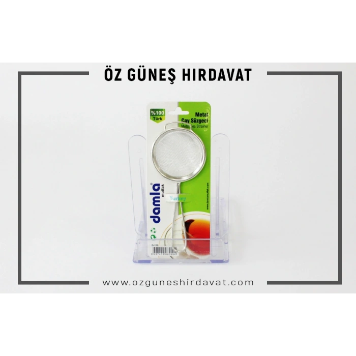 DAMLA ÇAY SÜZGECİ METAL D-110