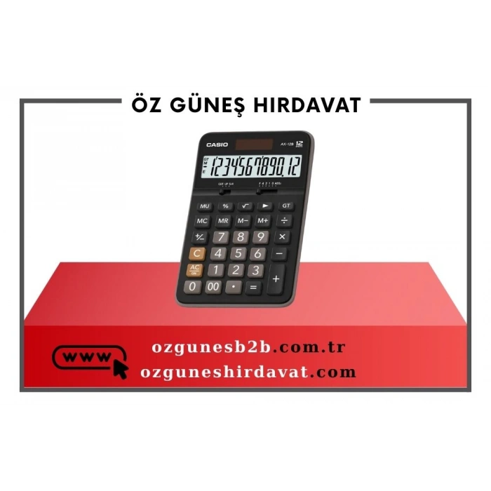 CASİO HESAP MAKİNA AX 12B ORTA