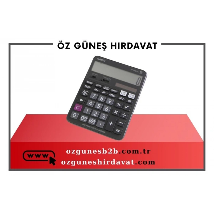 CASİO HESAP MAKİNA DJ 120D BÜYÜK