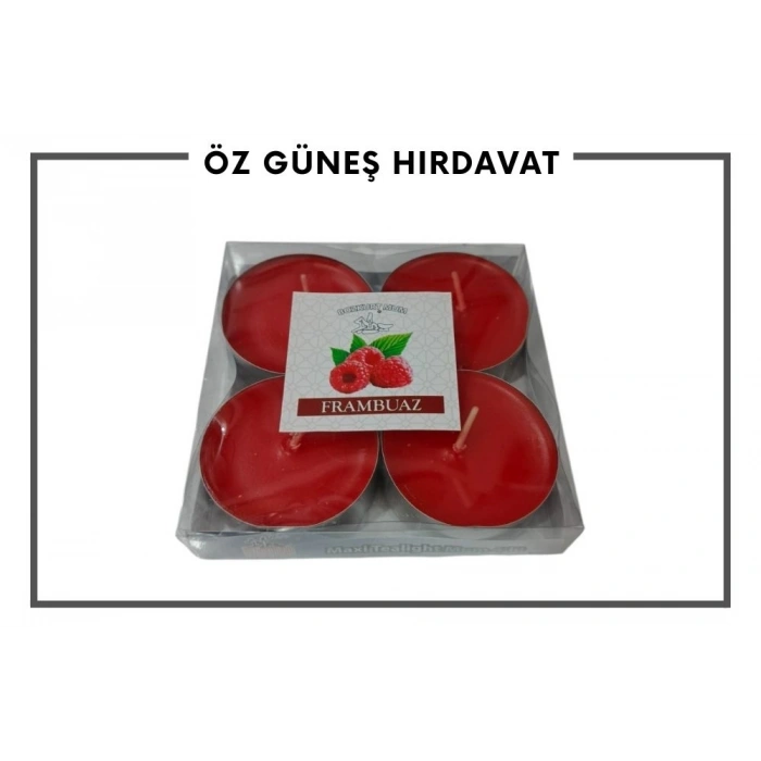 BOZKURT MUM TEALİGHT 4LÜ MAXİ*24