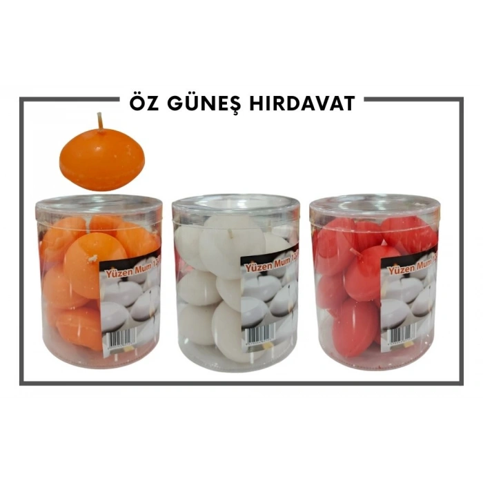 BOZKURT MUM YÜZEN 12Lİ*24
