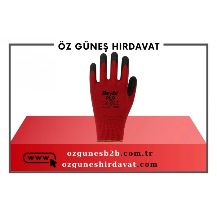 BEYBİ ELDİVEN PL9 KIRMIZI TIRTIRLI*288