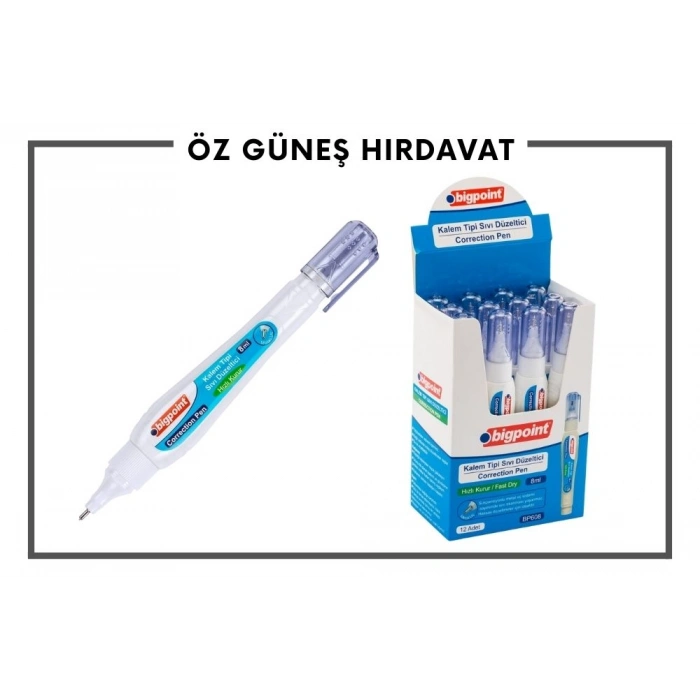 BİGPOİNT KALEM TİPİ SİLİCİ BP608B