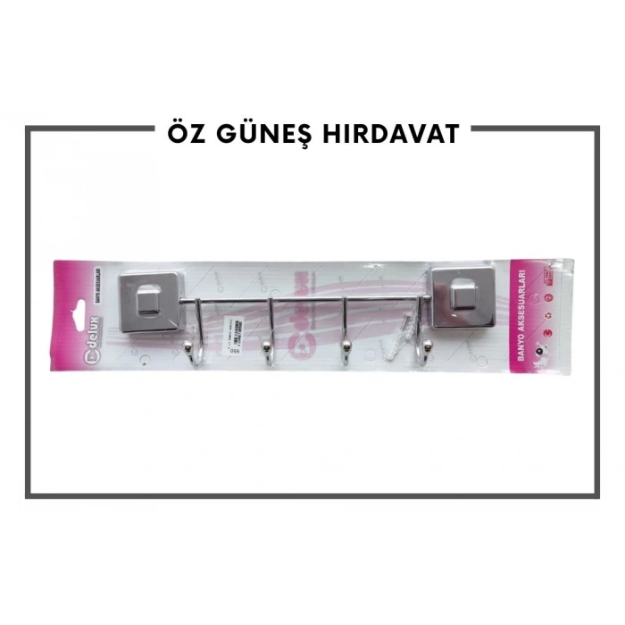 LUX 4 LÜ METAL BANYO ASKILIK NO:547