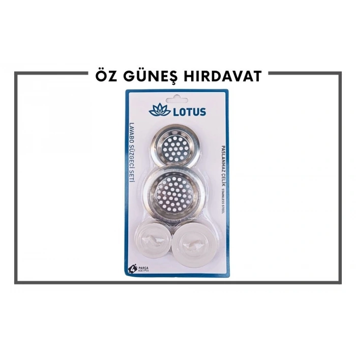 LOTUS LAVABO SÜZGEÇ 4 PCS*240